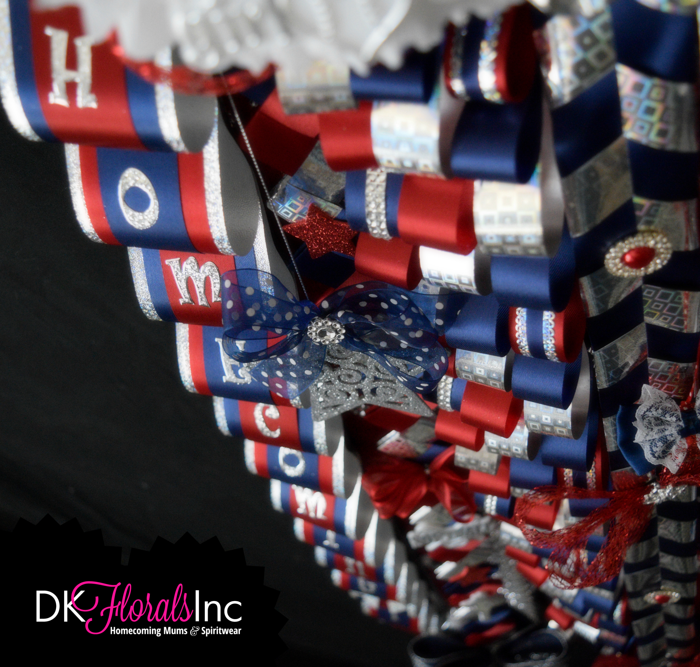 Triple Works Homecoming Mum