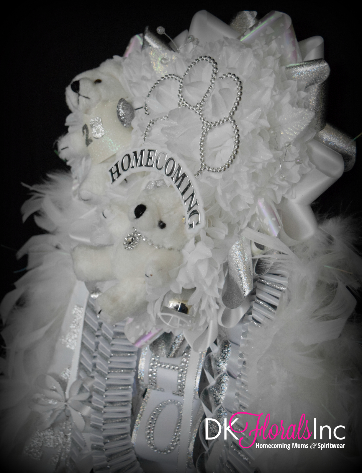 Triple Works Homecoming Mum