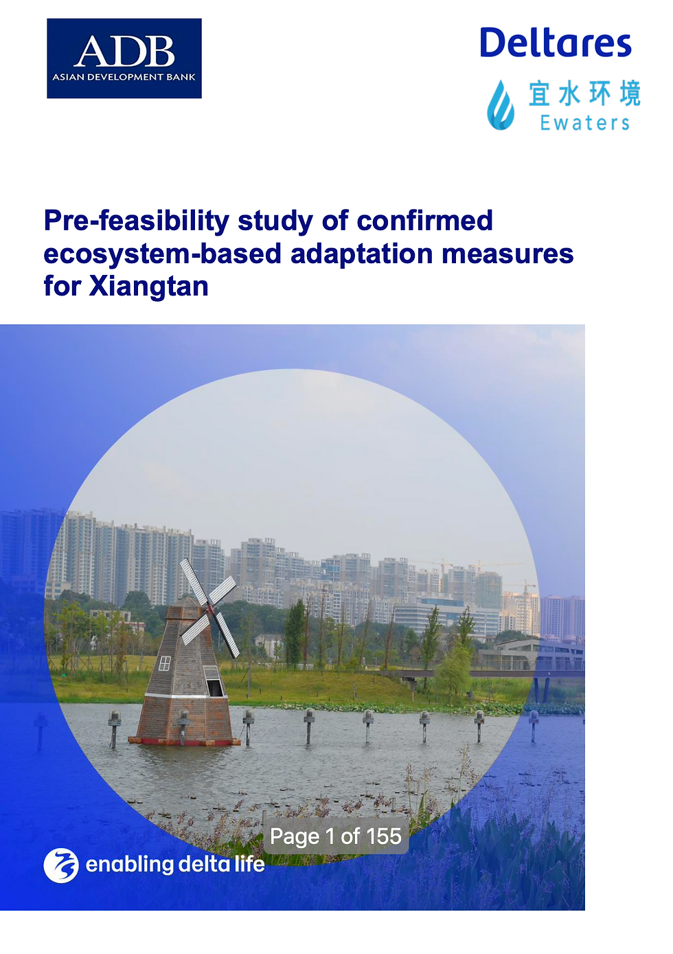 Pre-feasibility study of confirmed ecosystem-based adaptation measures for Xiangtan