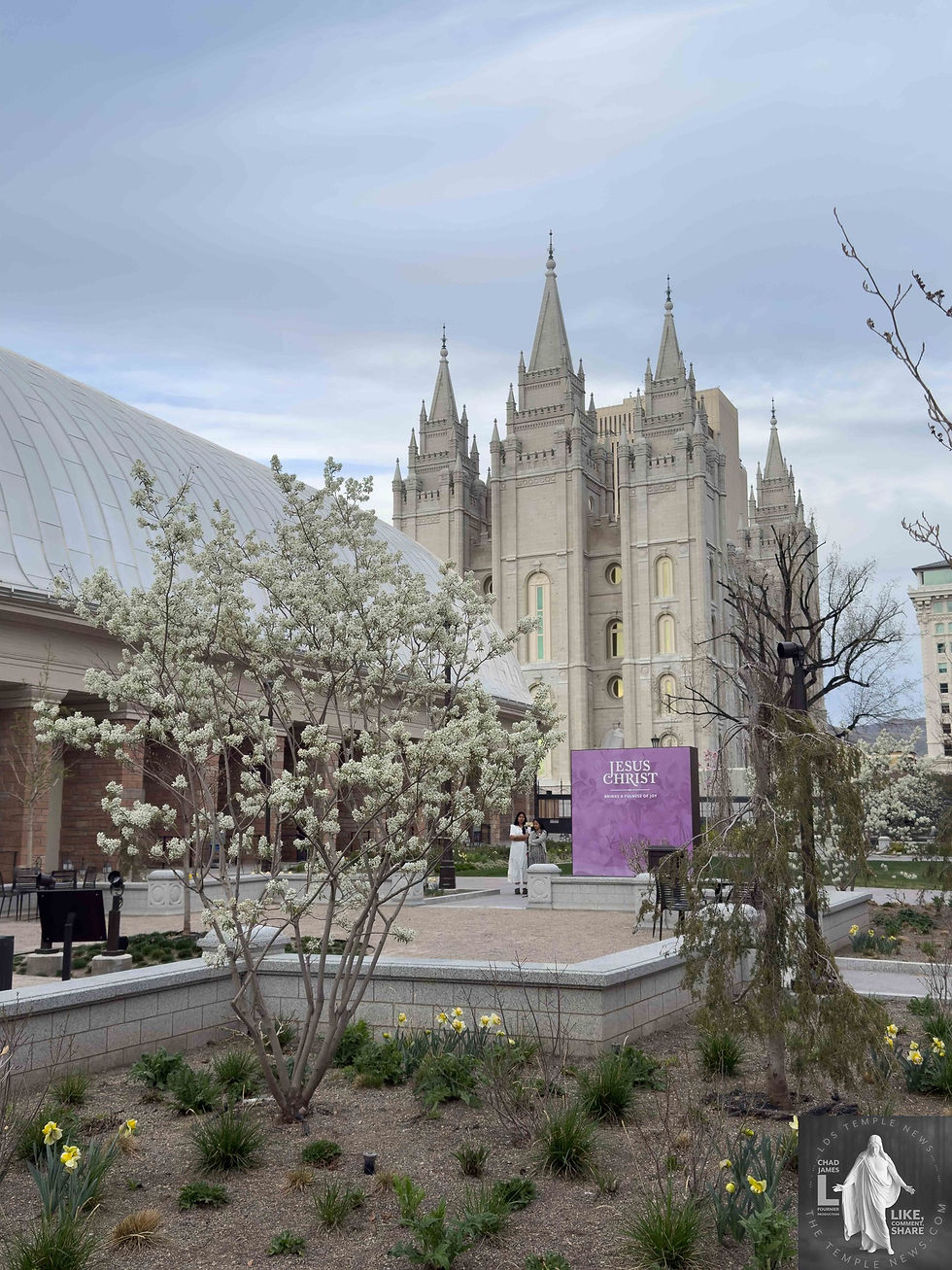 Salt Lake Temple Renovation Open House