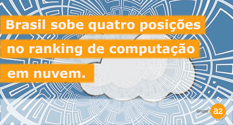 O Brasil melhora sua posição no ranking de políticas de computação em nuvem.