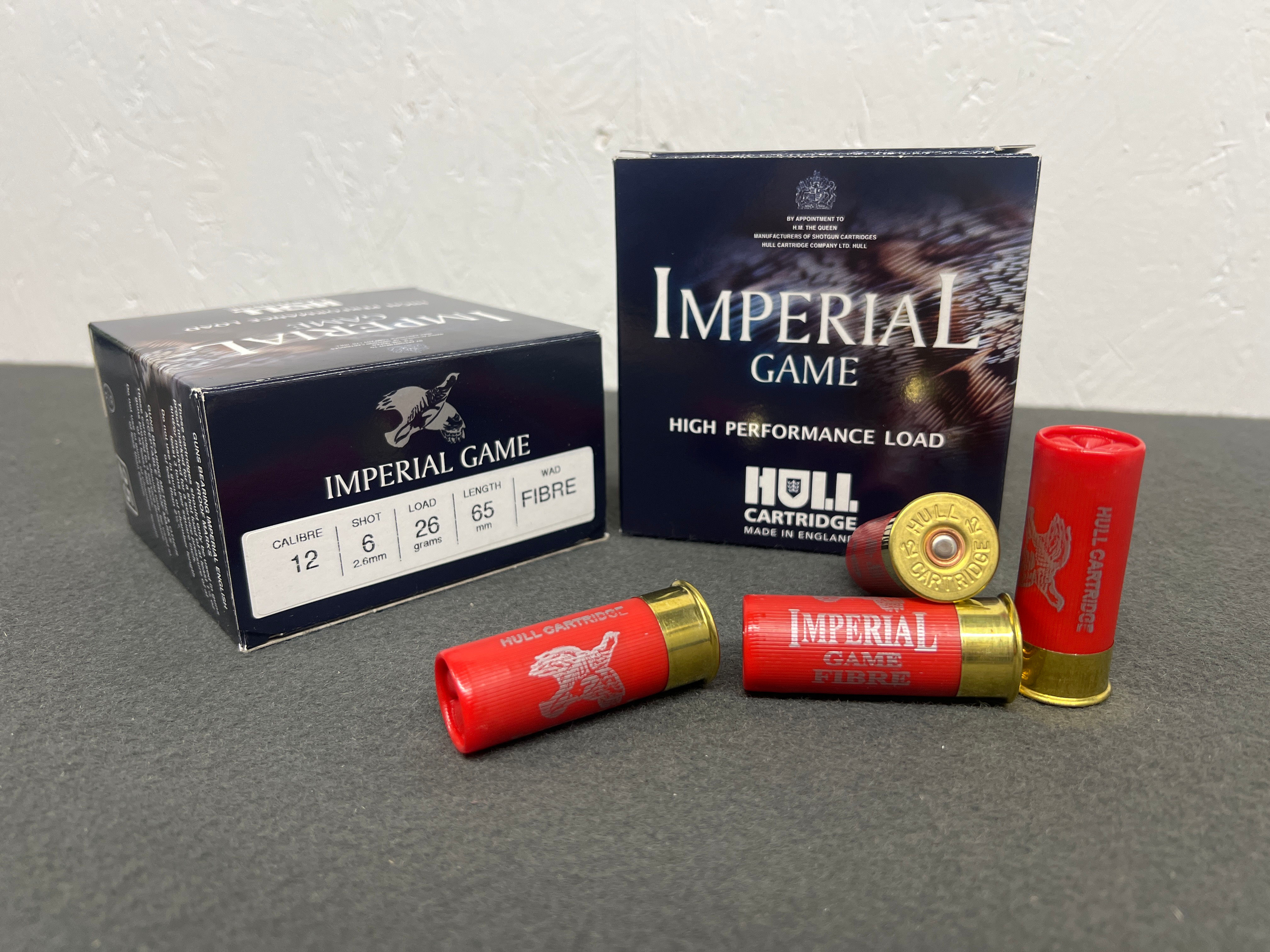 Imperial Game 12G 26g 6 Fibre wad - Clearance While Stocks Last!