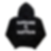 Pierced Hoodie Party Club Black