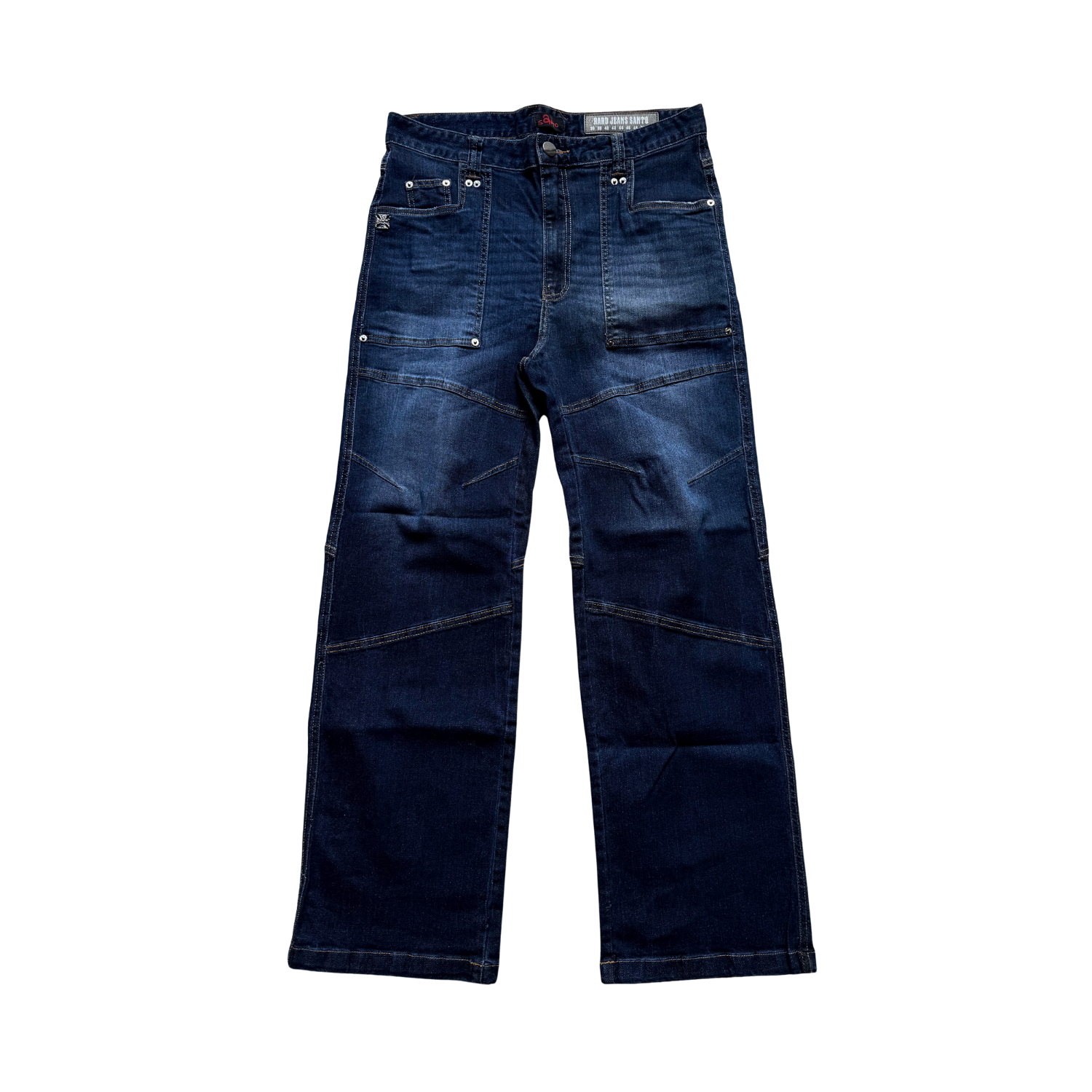 Straight Rebel Blue Jeans