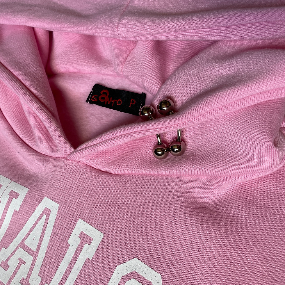 Miniatura: Pierced Hoodie Party Club Pink