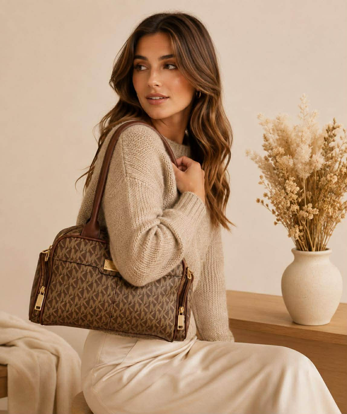 Bolso de hombro MK