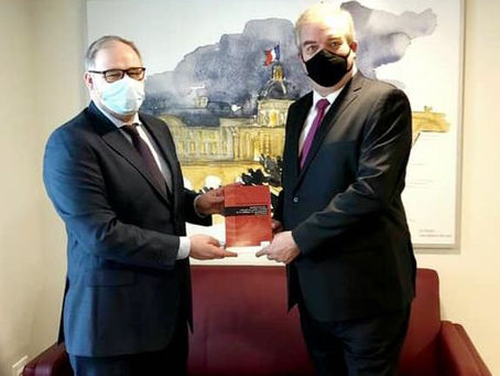 Réunion avec Ronan le Gleut, Sénateur des Français de l'étranger