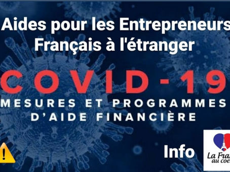 Aides pour les entrepreneurs Français à l'étranger