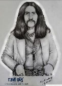 barış manço karakalem çizimi