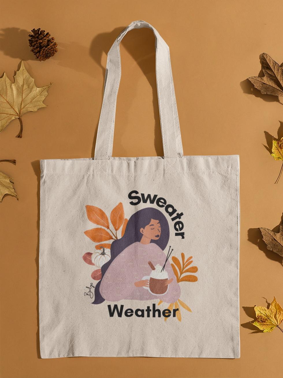 Thumbnail: Tote bag - Sweater Weather