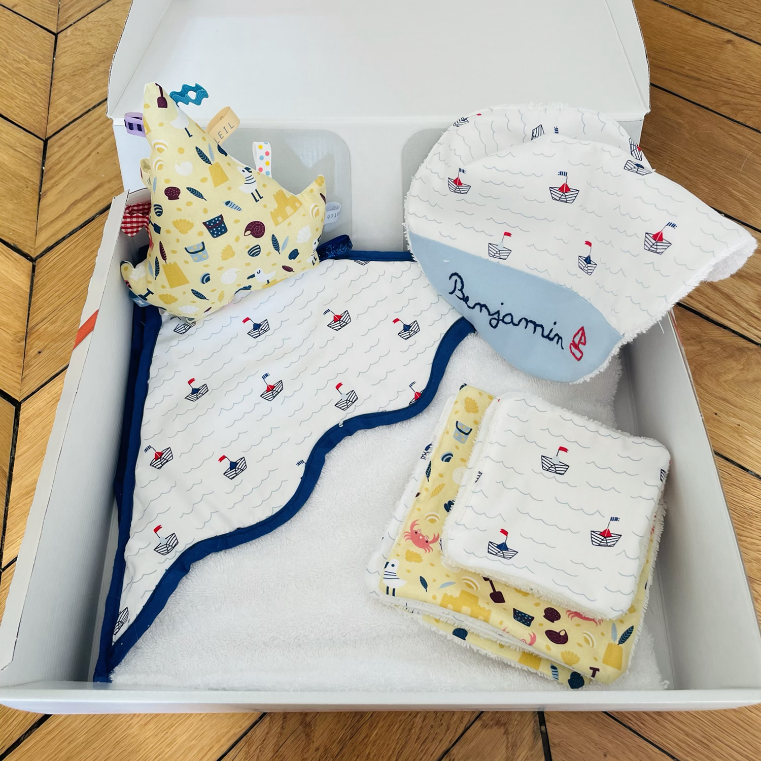 Maxi coffret naissance petit marin
