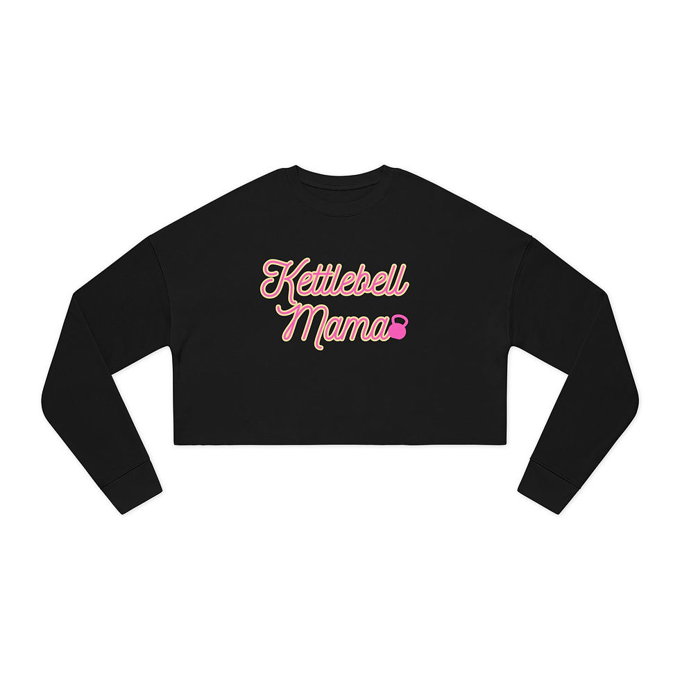 Thumbnail: KB Mama Cropped Sweatshirt
