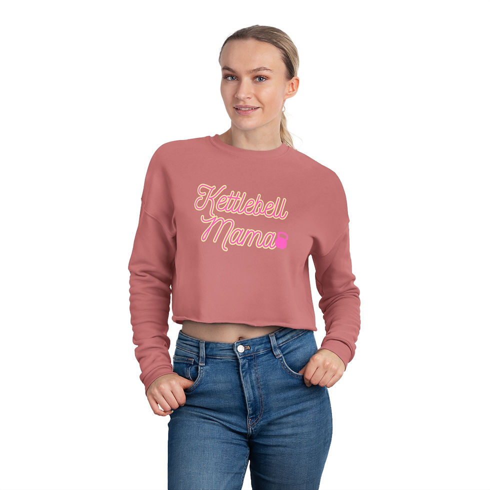 Thumbnail: KB Mama Cropped Sweatshirt