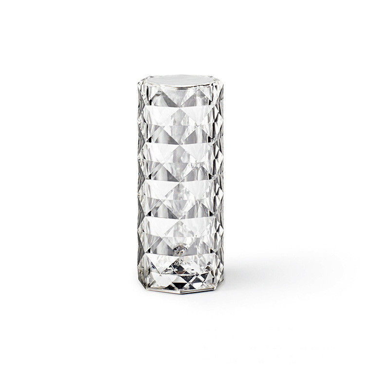Thumbnail: Nordic Crystal Table Lamp – USB Rechargeable Touch Dimming Diamond Night Light