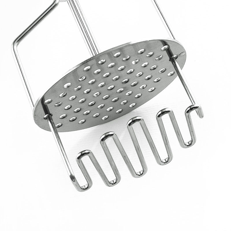 Thumbnail: Creative Stainless Steel Potato Masher – Heavy-Duty Kitchen Gadget