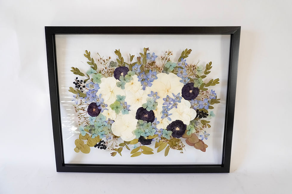 Thumbnail: 16x20 Floating Pressed Frame