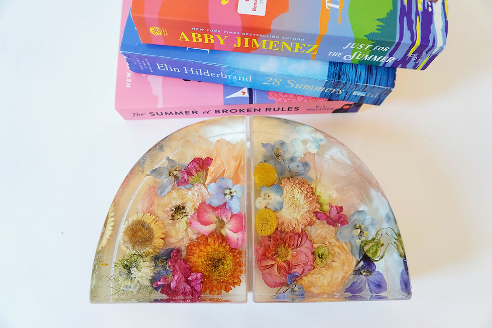 Thumbnail: Resin Bookends