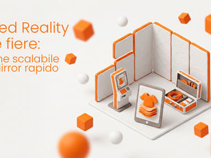 Mixed reality in fiera: kit modulare Frame scalabile e AR Mirror per attivazioni plug&play