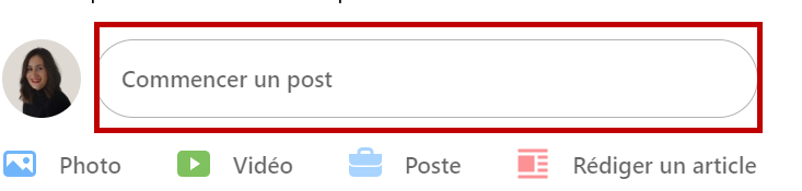 commencer un post linkedin
