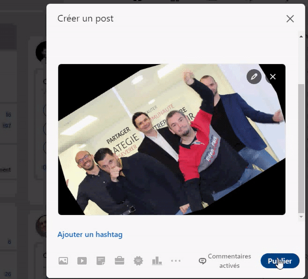 image dans un post linkedin,insérer une image dans un post linkedin,modifier une image dans un post linkedin,changer une image dans un post linkedin,image post linkedin,ajouter une image dans un post linkedin,pourquoi mettre une image dans un post linkedin