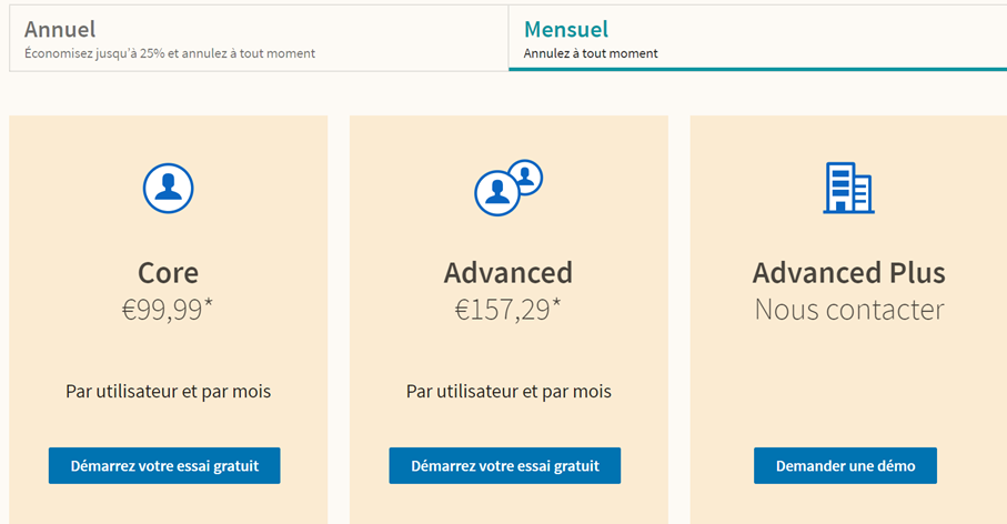 plan mensuel sales navigator