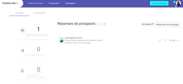 modifier le nom d'une étiquette sur padmalink