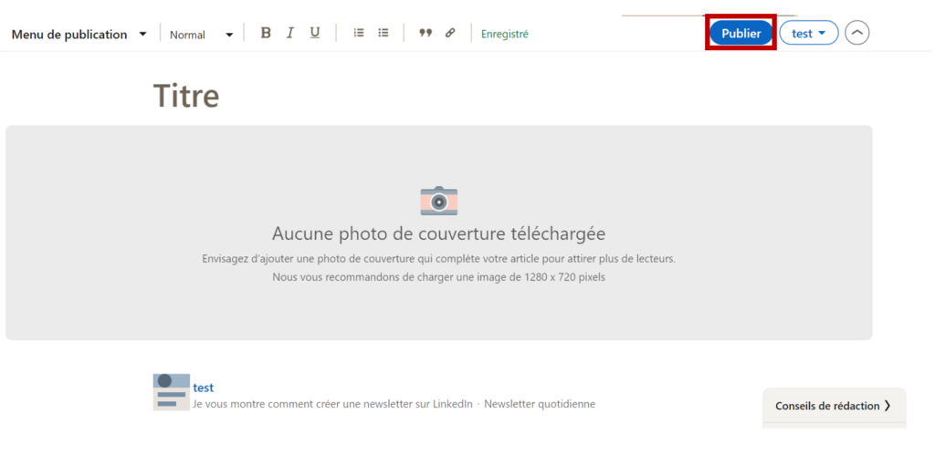 newsletter,newsletter linkedin,LinkedIn,linkedin newsletter