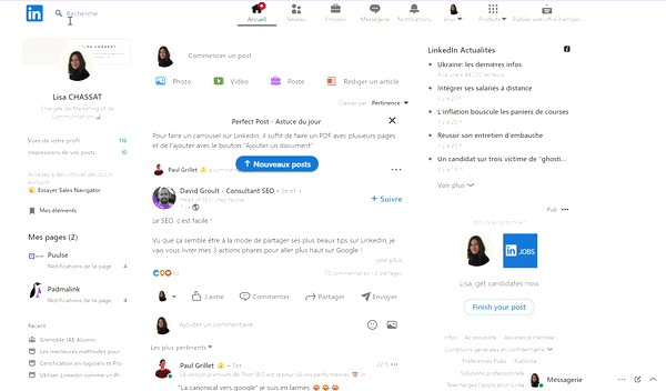 recherche linkedin demande de connexion automatiques