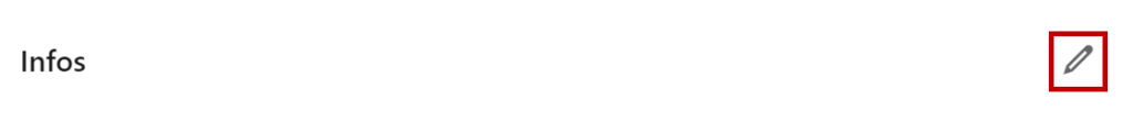 modifier un résumé linkedin