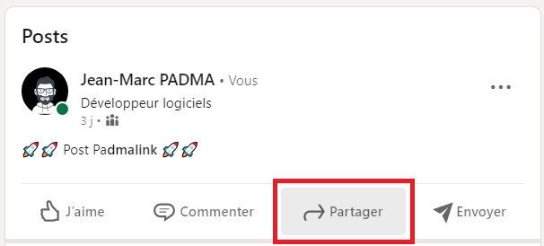 partager un post sur linkedin,partager un post linkedin sur une page entreprise,pourquoi partager un post sur linkedin,comment partager un post sur linkedin,linkedin