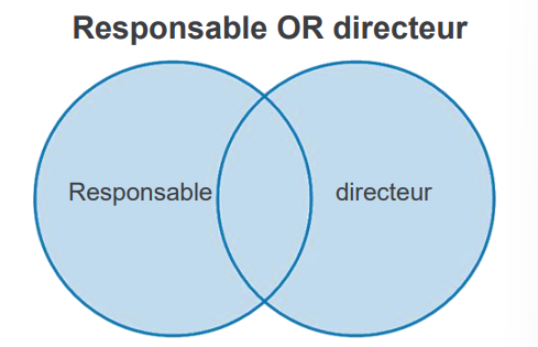 opérateur booléen or