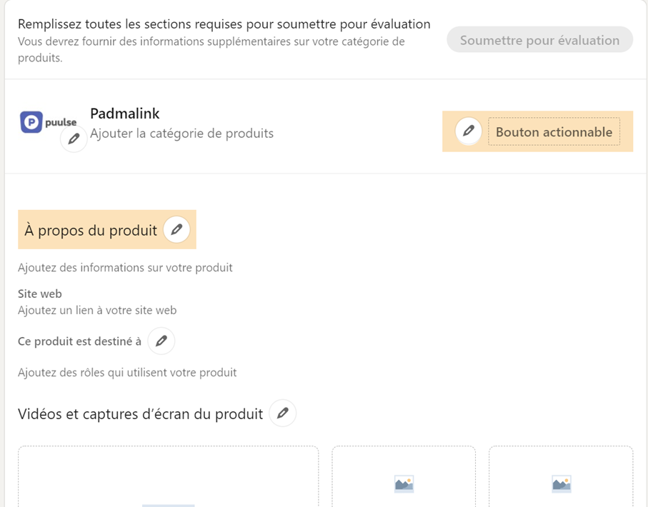produits page entreprise