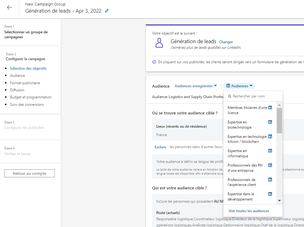 atteindre sa cible,LinkedIn,solutions,clients potentiels,qualifier,prospects,campagnes,ciblage
