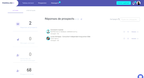 gif enregistrer un message sur padmalink
