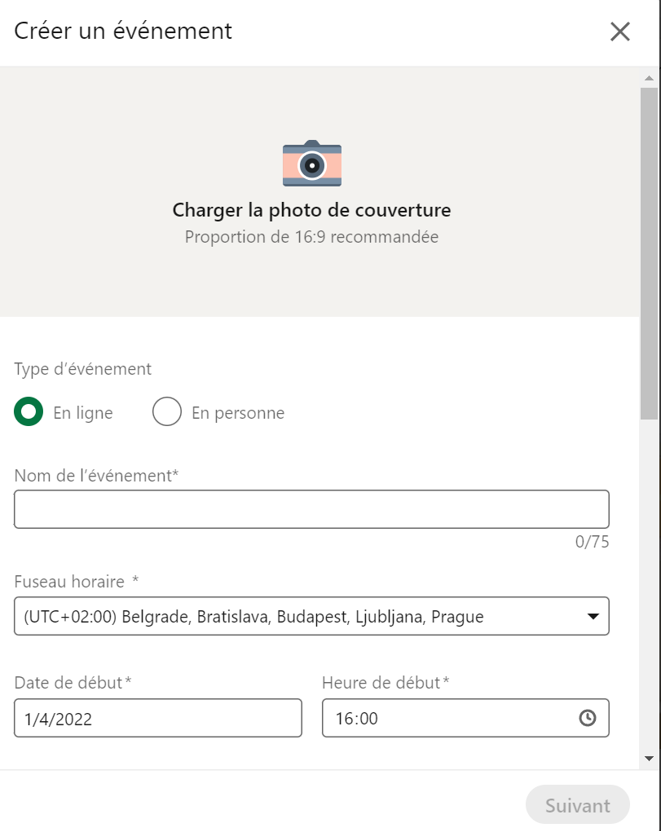 LinkedIn,évènement,publication,interaction communauté