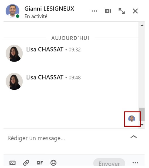 confirmation de lecture sur linkedin