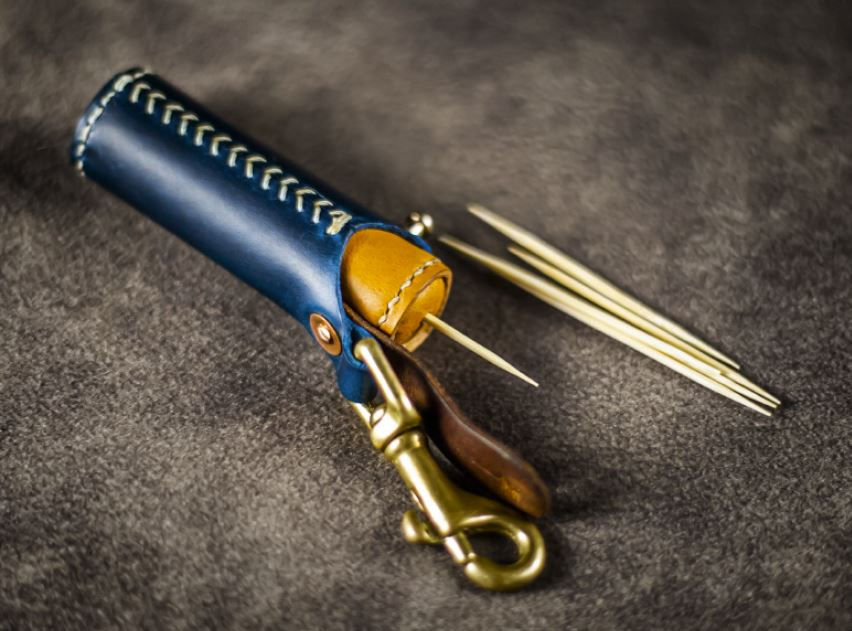 KAR chapstick/toothpick holder - designer's photo