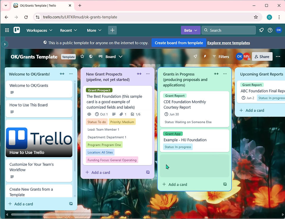 Thumbnail: OK/Grants - A complete toolkit to manage the entire grant lifecycle.