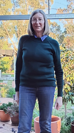 Miss G & Me Customer wearing Robyn Knit