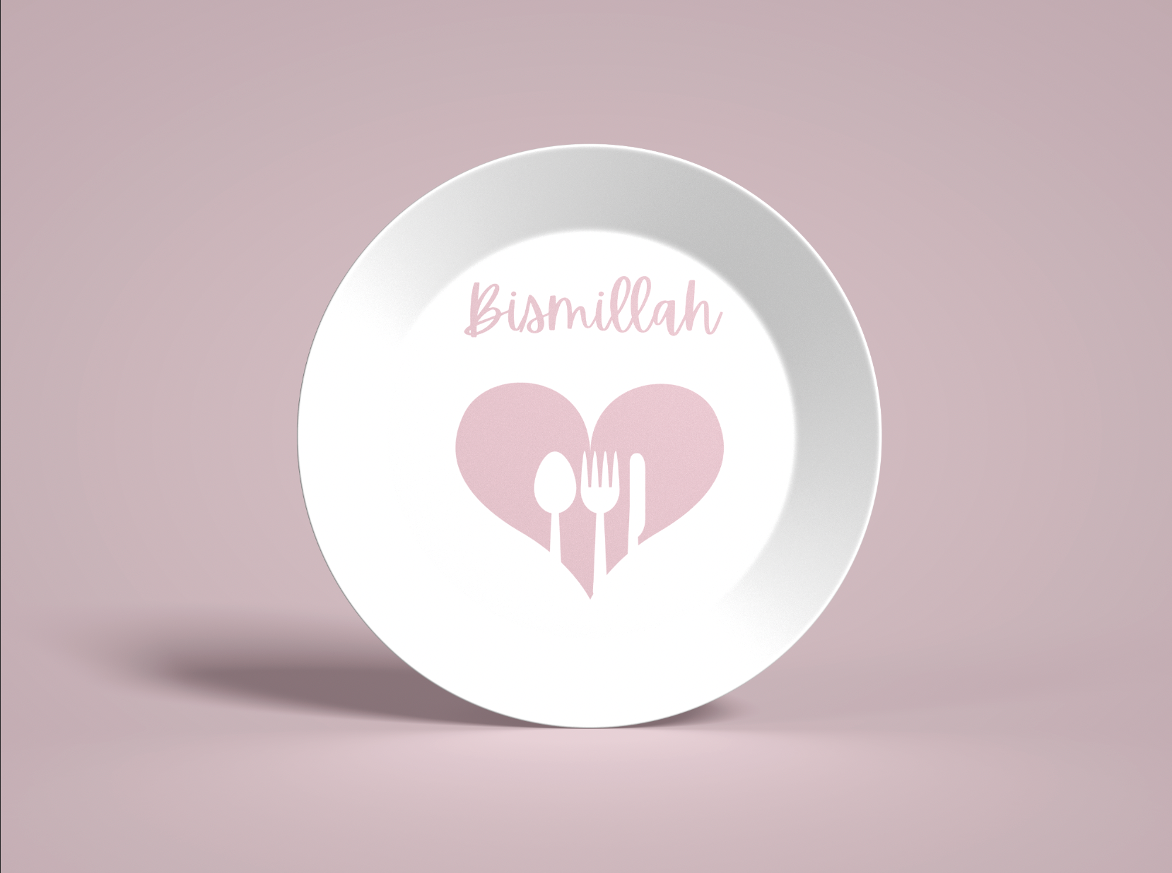 Bismillah Cutlery Baby Plate