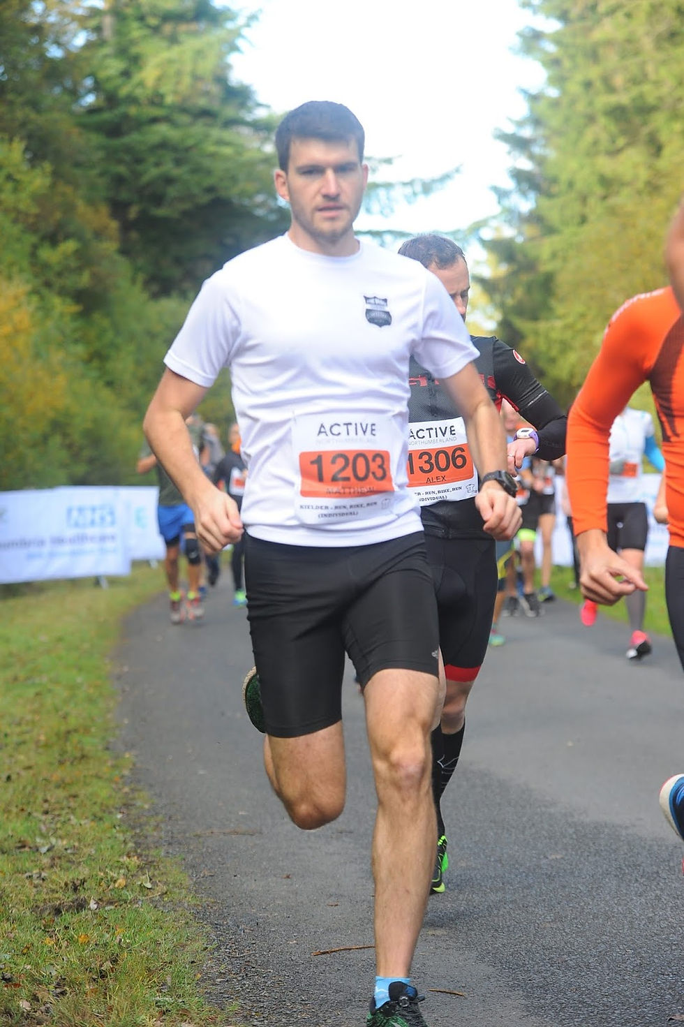 The angry expression settled down after half a mile or so.. Picture courtesy of Events of the North