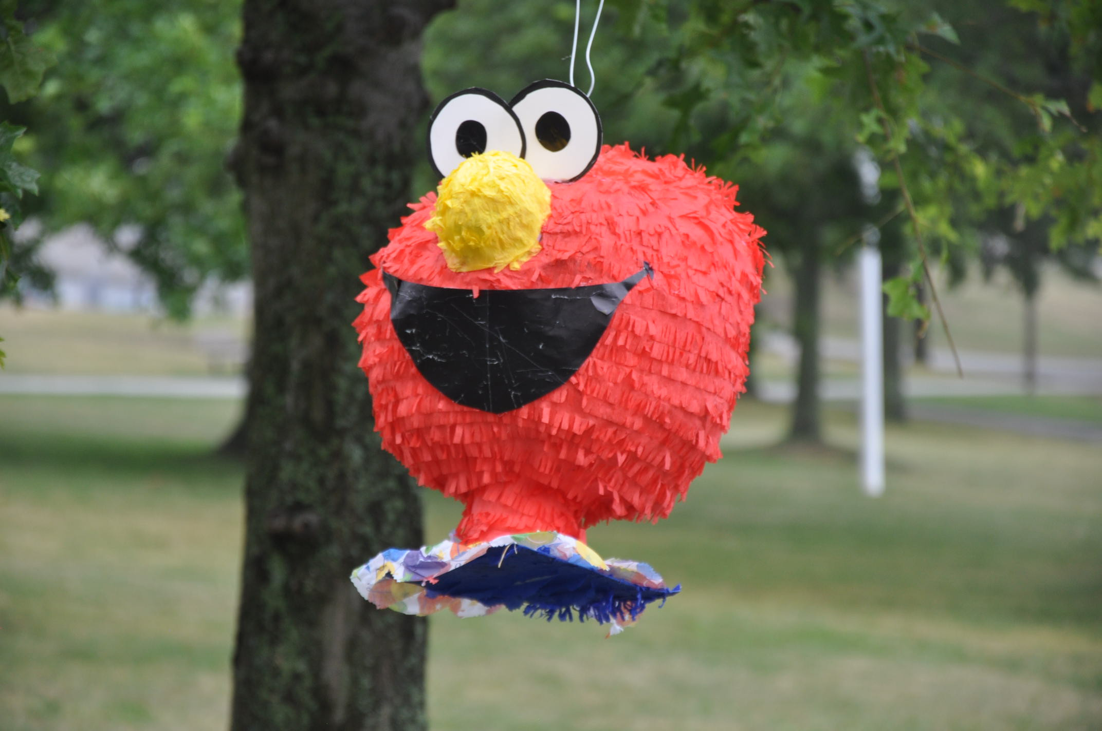 Elmo Head Pinata