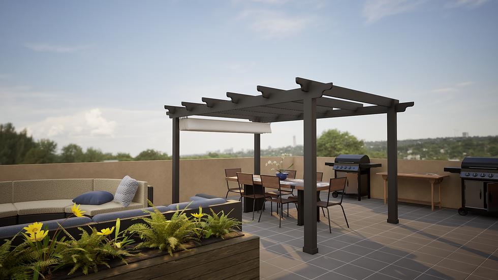 Rooftop of college station