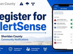 Sheridan County Launches New Emergency Alert System