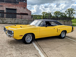 1970 Dodge Coronet R/T 440 Super Track Pack Yellow Boggs Muscle Car Stable