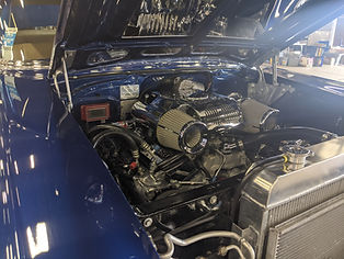 1957 Bel Air Walter Prosper Air Cleaner on Boyd Coddington Build with Aaron Boggs