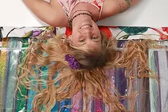 how to do fairy hair, tinsel hair, fairy hair near me