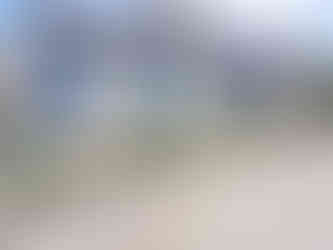 外構工事木調枕木と生垣・1