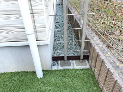 外構工事メッシュフェンス・2