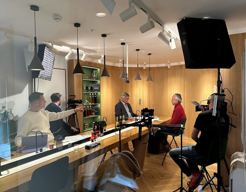 Filming with Wine Scholar Guild in Bordeaux, france